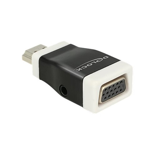 DeLOCK Delock adapter för video / ljud - HDMI/VGA/ljud