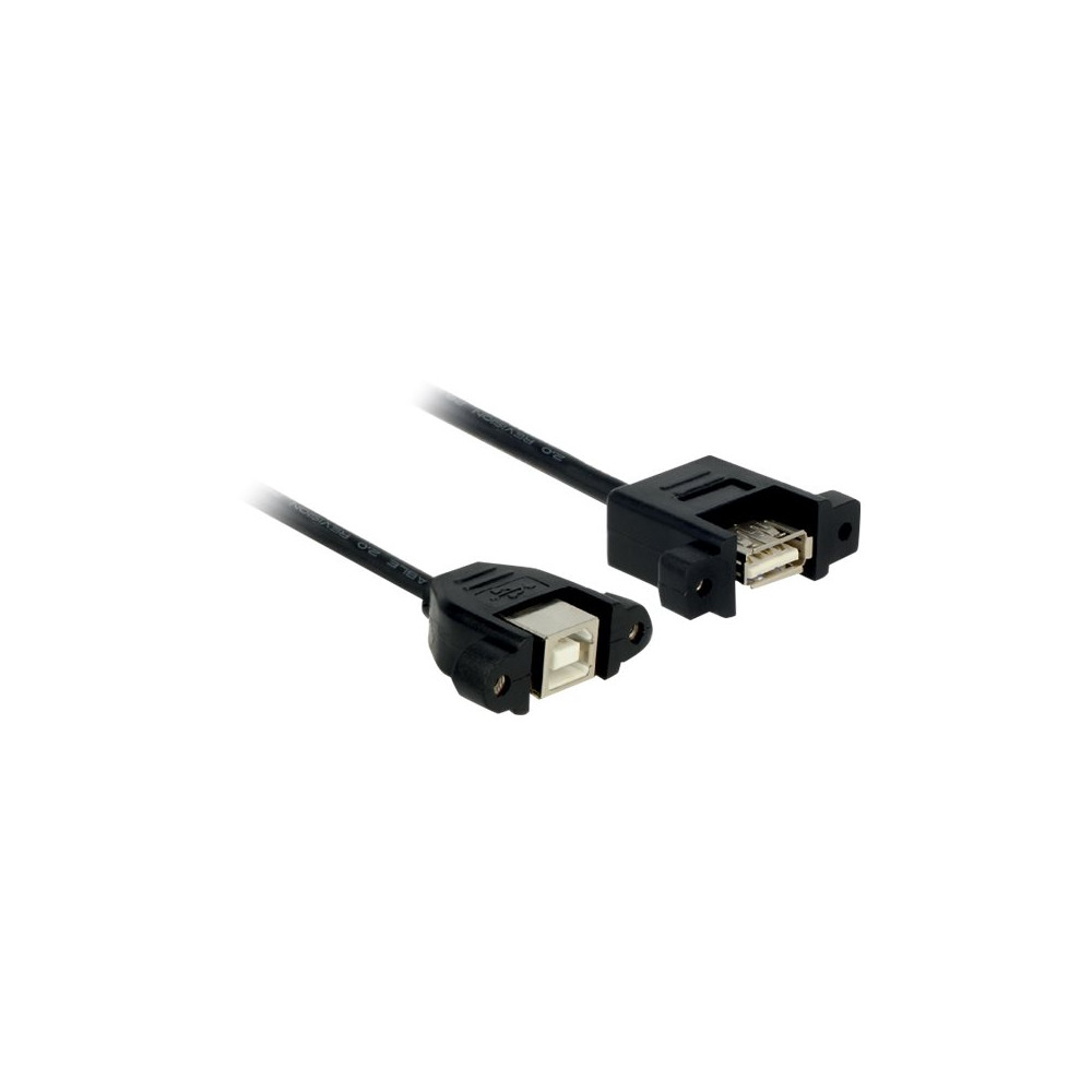 Produktbild för Delock - USB-adapter - USB till USB typ B - 25 cm