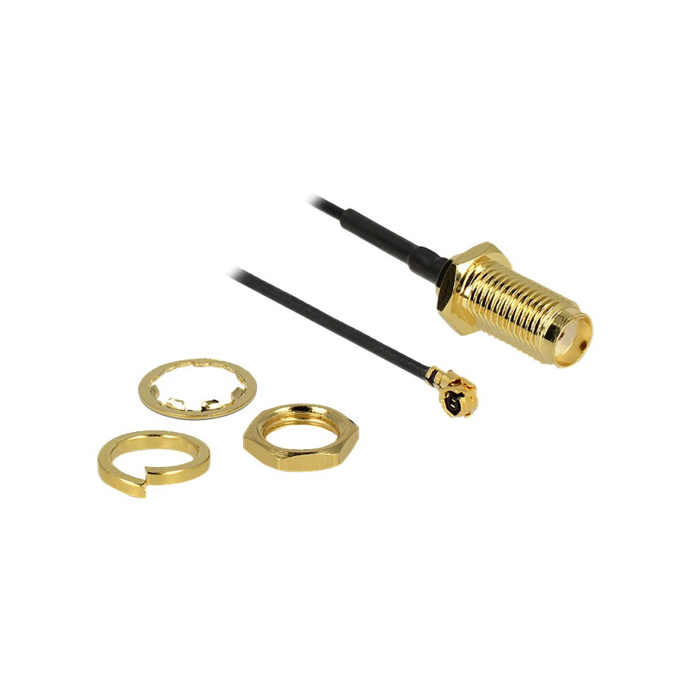 Produktbild för Delock antennkabel - RF - 5 cm