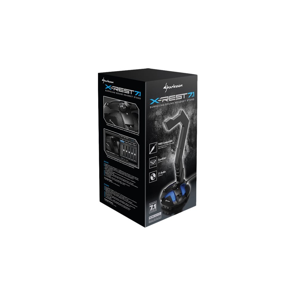 Produktbild för Sharkoon X-Rest 7.1 - ljudkort - USB