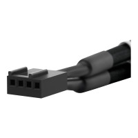 Produktbild för Noctua NA-SYC1 chromax.black - strömkabel till fläkt - 4-stifts PWM till 4-stifts PWM - 11.5 cm