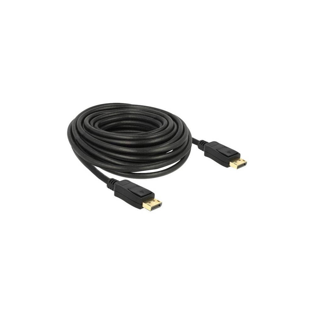 Produktbild för Delock - bildskärmskabel - DisplayPort till DisplayPort - 10 m