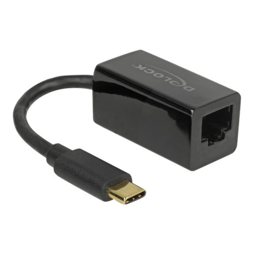 DeLOCK - nätverksadapter - USB-C 3.1 - Gigabit Ethernet x 1 - Övrigt inom nätverksprodukter