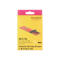 Produktbild för Delock - gränssnittsadapter - PCIe - PCIe, USB