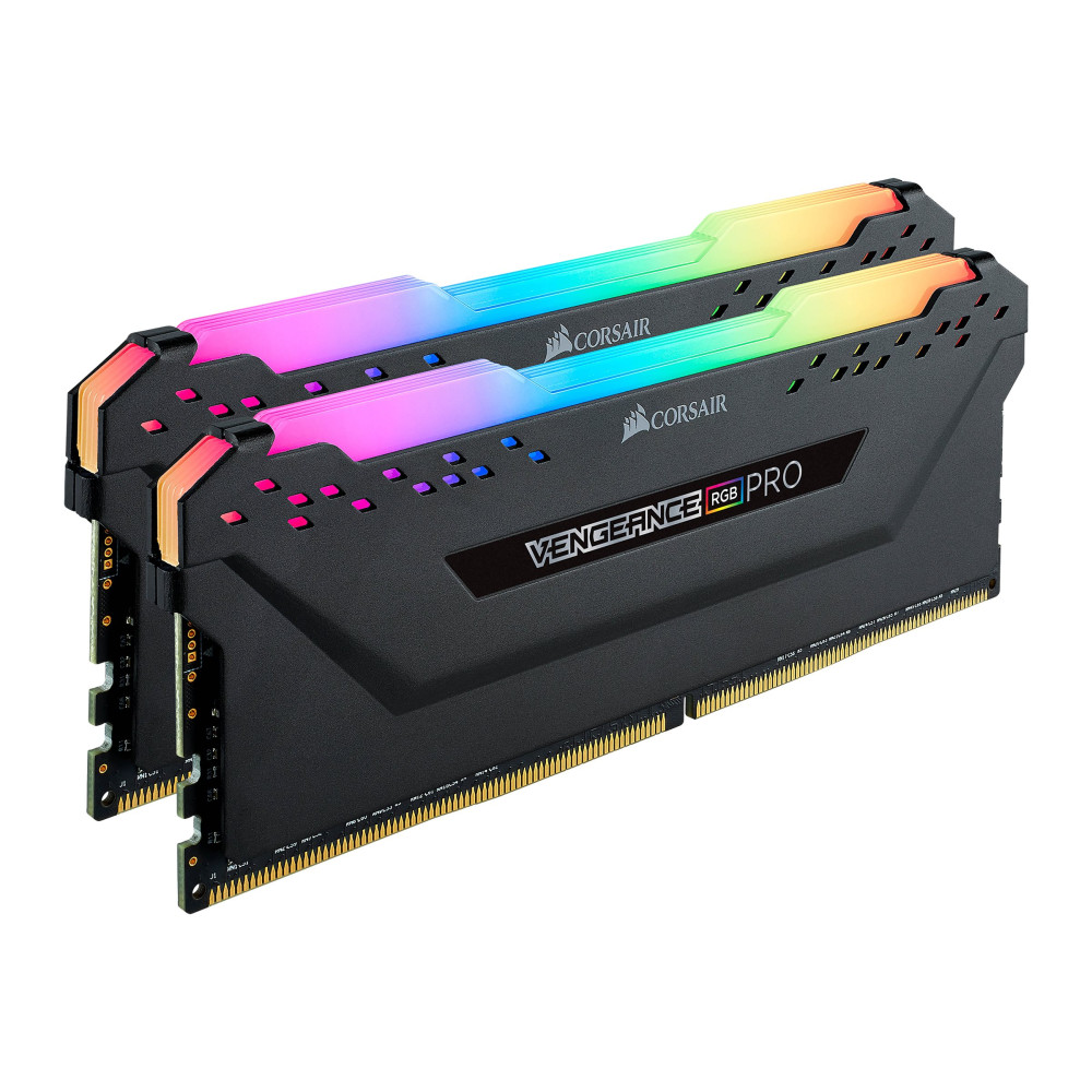 Produktbild för CORSAIR Vengeance RGB PRO - DDR4 - sats - 32 GB: 2 x 16 GB - DIMM 288-pin / PC4-21300 - ej buffrad