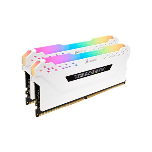 Corsair CORSAIR Vengeance RGB PRO - DDR4 - sats - 32 GB: 2 x 16 GB - DIMM 288-pin - 2666 MHz / PC4-21300 - ej buffrad