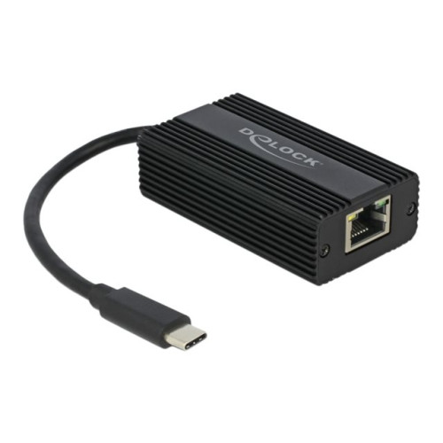 DeLOCK Delock Adapter USB Type-C male to 2.5 Gigabit LAN - nätverksadapter - USB-C 3.1 Gen 1 - 2.5GBase-T
