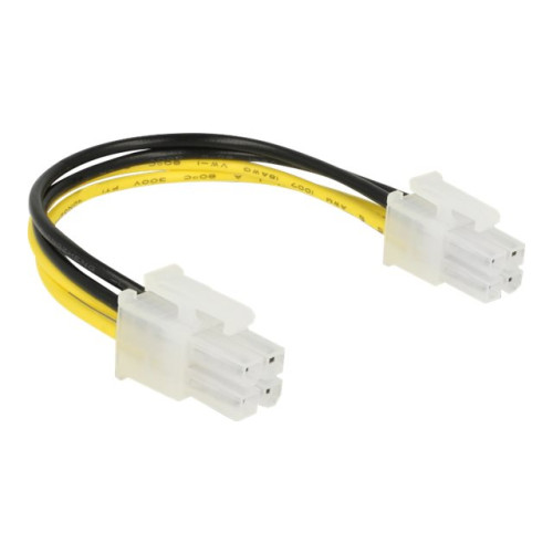 DeLOCK Delock - strömkabel - 4 pin intern effekt till 4 pin intern effekt - 15 cm