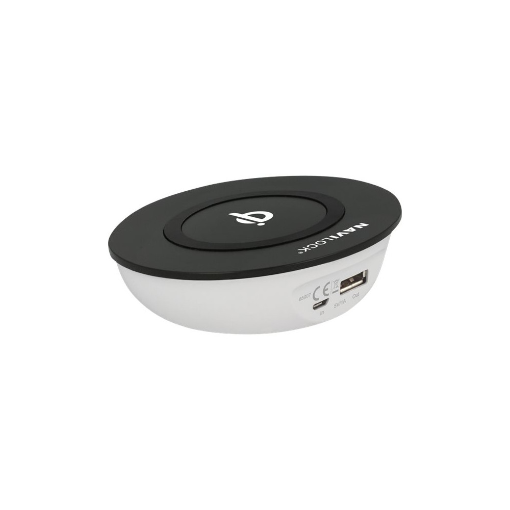 Produktbild för Navilock trådlöst laddställ - USB