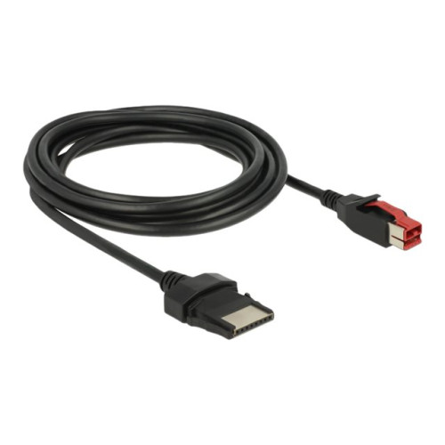 DeLOCK Delock - USB-kabel med egen strömförsörjning - USB PlusPower (24 V) till 8 stifts (1x8) PoweredUSB-fjärrsida - 3 m