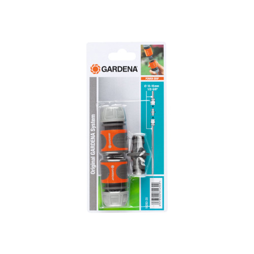 Gardena Gardena Original System - kopplingsset - lämplig för 13 mm (1/2 tum) och 15 mm (5/8 tum) slangar