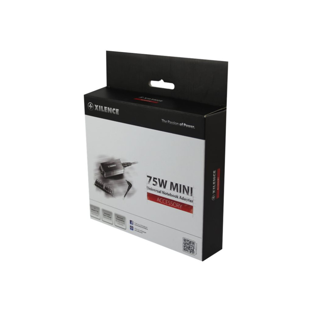 Produktbild för Xilence 75W Mini - strömadapter - 75 Watt