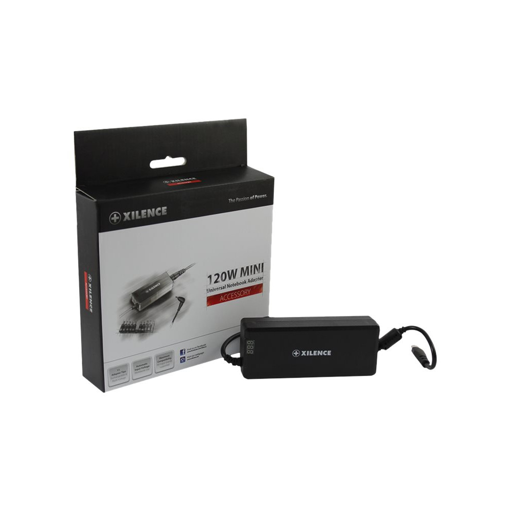 Produktbild för Xilence 120W Mini - strömadapter - 120 Watt