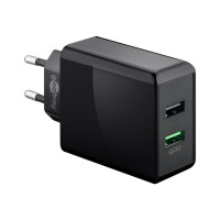 Produktbild för goobay strömadapter - USB - 28 Watt