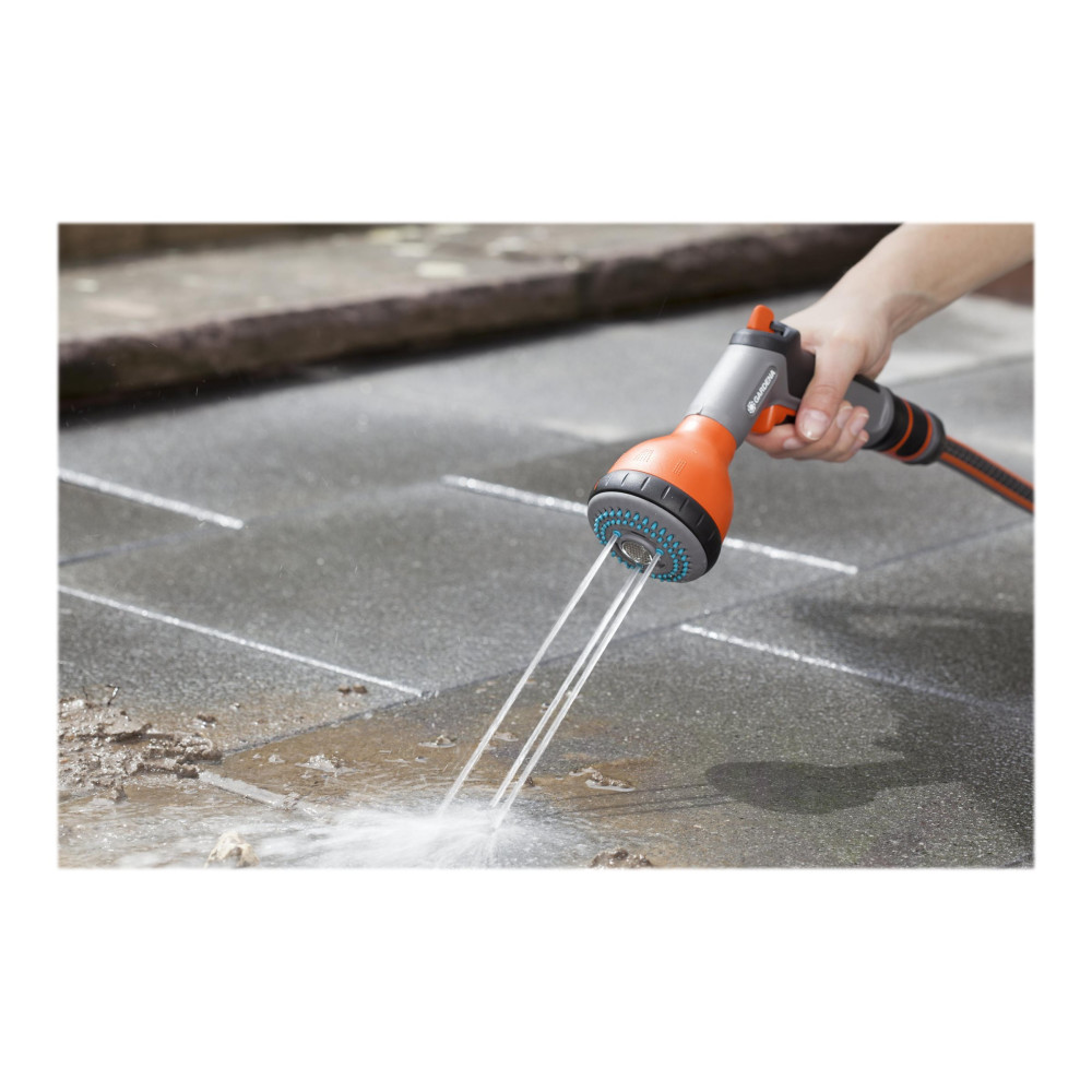 Produktbild för Gardena Classic Multi - spraypistol - svart, orange