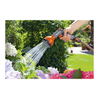 Produktbild för Gardena Classic Multi - spraypistol - svart, orange
