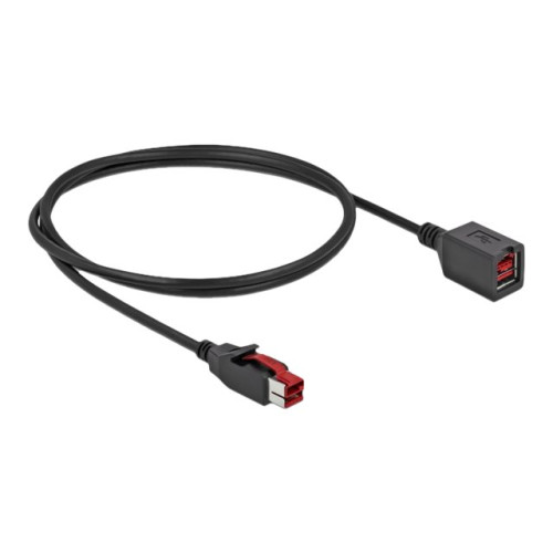DeLOCK Delock - PoweredUSB förlängningskabel - USB PlusPower (24 V) till USB PlusPower (24 V) - 2 m