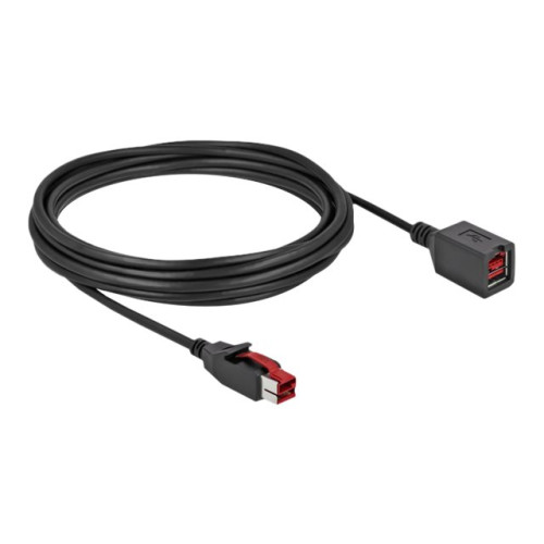 DeLOCK Delock - PoweredUSB förlängningskabel - USB PlusPower (24 V) till USB PlusPower (24 V) - 5 m