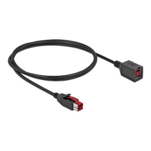 DeLOCK Delock - PoweredUSB förlängningskabel - USB PlusPower (24 V) till USB PlusPower (24 V) - 1 m
