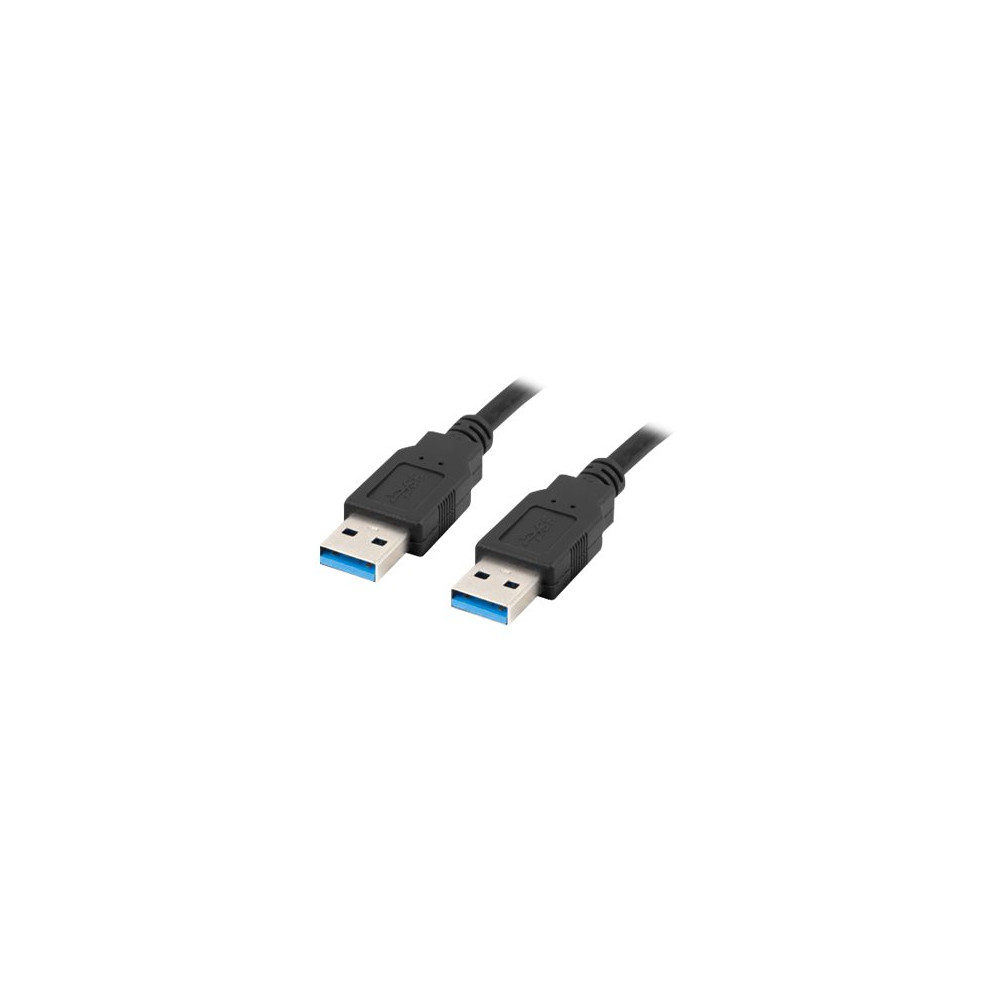 Produktbild för Lanberg - USB-kabel - USB typ A till USB typ A - 1 m