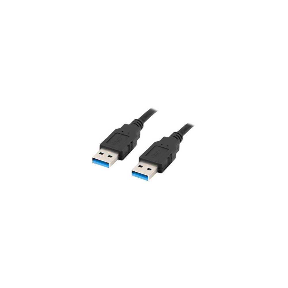 Produktbild för Lanberg - USB-kabel - USB typ A till USB typ A - 1 m