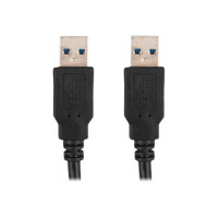Produktbild för Lanberg - USB-kabel - USB typ A till USB typ A - 1 m