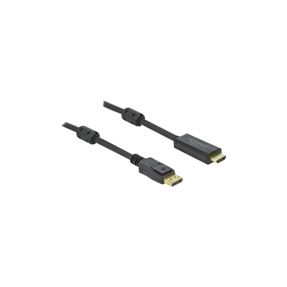 Produktbild för Delock adapterkabel - DisplayPort / HDMI - 5 m