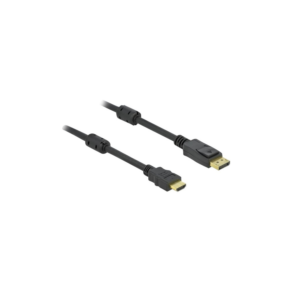 Produktbild för Delock adapterkabel - DisplayPort / HDMI - 10 m