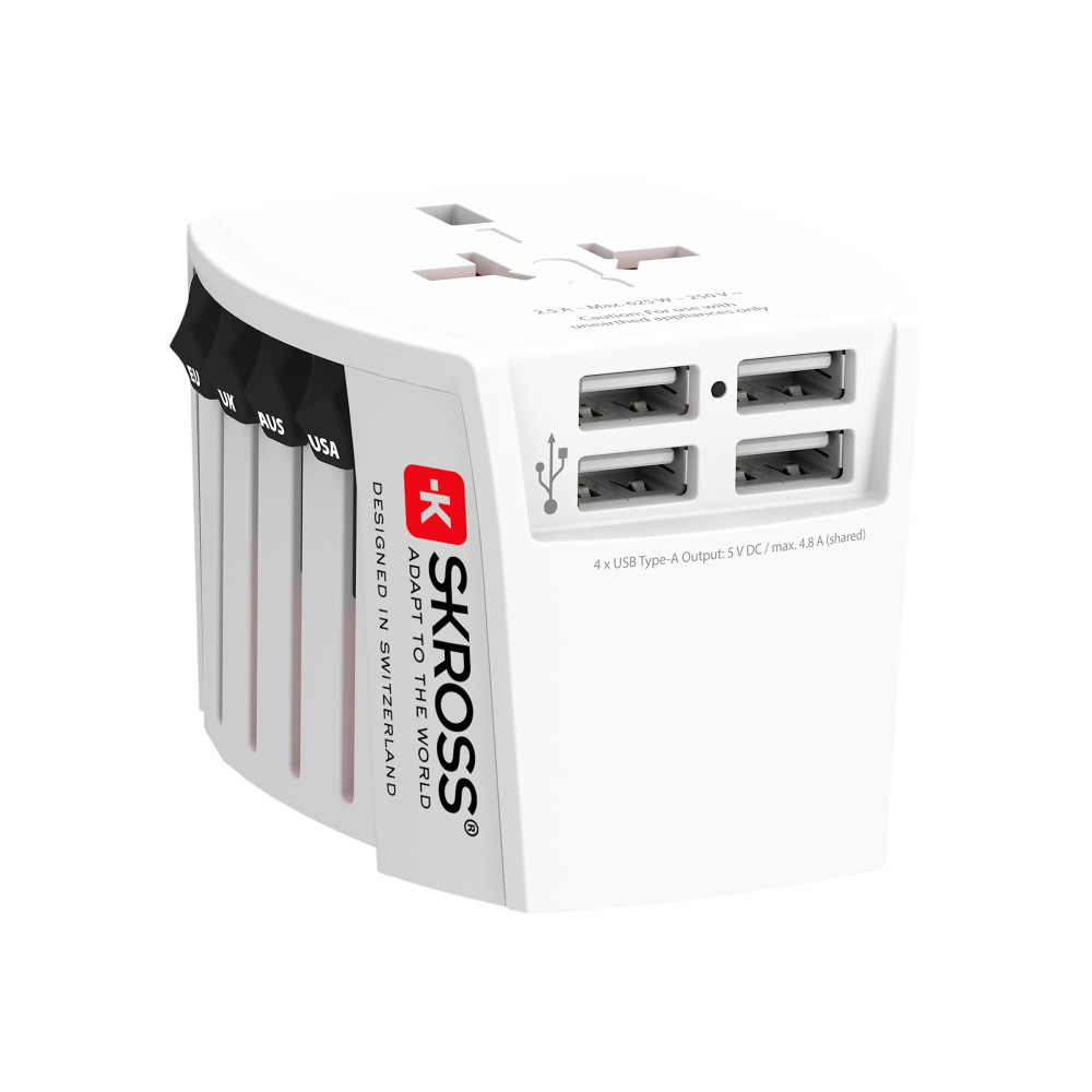 Produktbild för SKROSS World Adapter MUV USB strömadapter - USB - 24 watt
