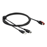 Produktbild för Delock - USB-kabel med egen strömförsörjning - 2 m