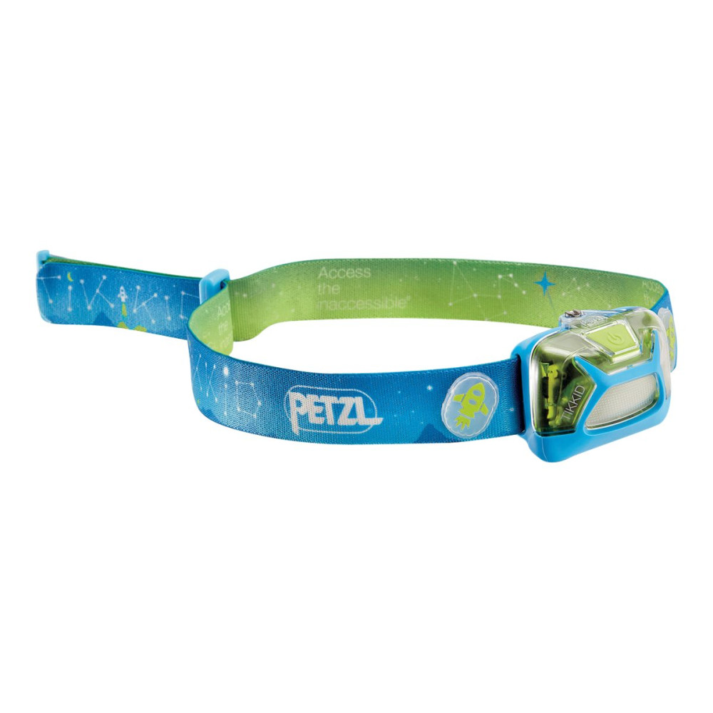 Produktbild för Petzl TIKKID - huvudficklampa - LED - vitt ljus - blå