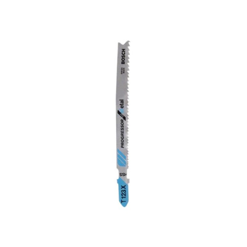 Bosch Group Bosch Progressor for Metal T 123 XF - sågblad - för bladmetall, profiler, rör - 5 delar