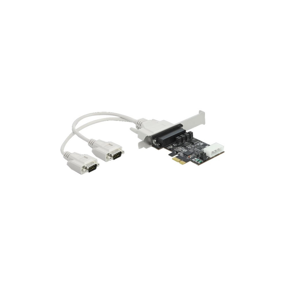 Produktbild för Delock - seriell adapter - PCIe 2.0 - RS-232 x 2