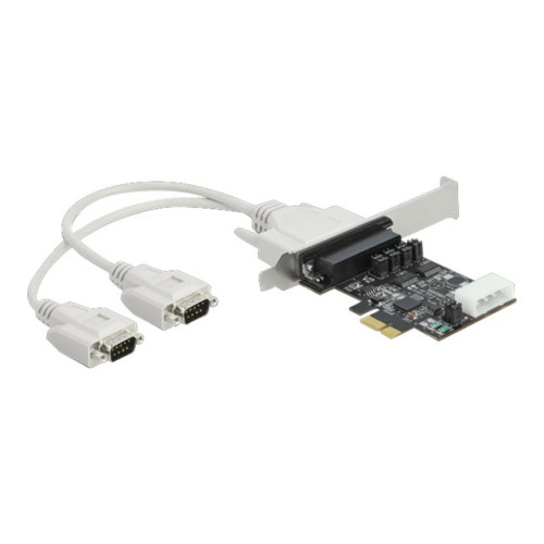 DeLOCK Delock - seriell adapter - PCIe 2.0 - RS-232 x 2