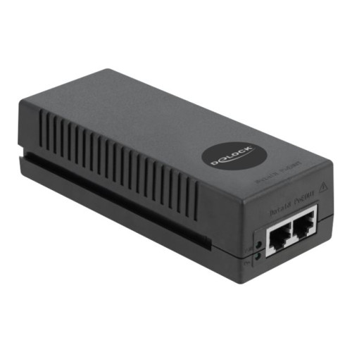 DeLOCK Delock 10 Gigabit PoE+ Injector - strömtillförsel - 30 Watt