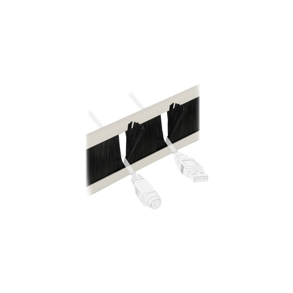 Produktbild för Delock cable management strip - 2U - 10"