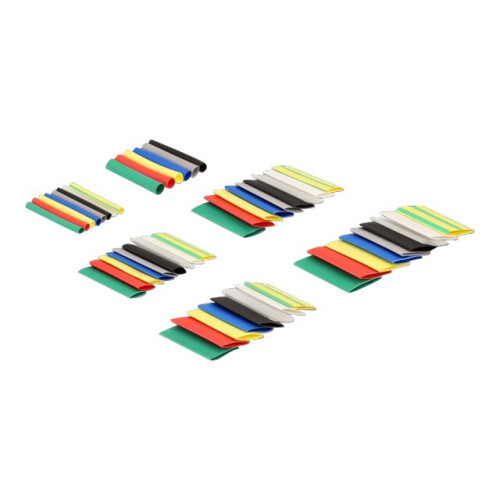 DeLOCK Delock Heat Shrink Tube Set (108 pieces) - rörledningssats till kylfläns