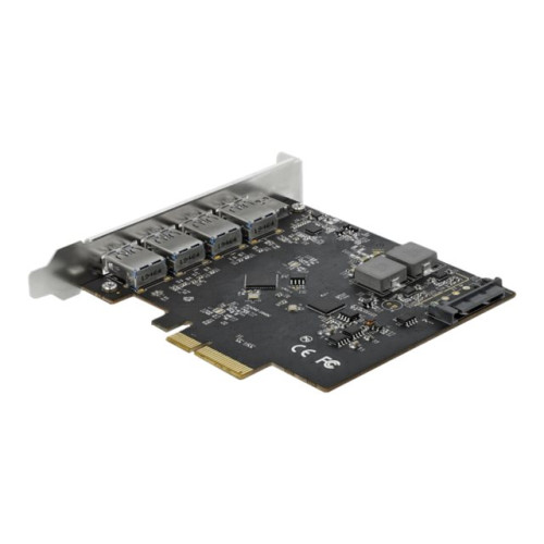 DeLOCK Delock - USB-adapter - PCIe 3.0 x4 - USB-C 3.2 Gen 2 x 1 + USB 3.2 Gen 2 x 4