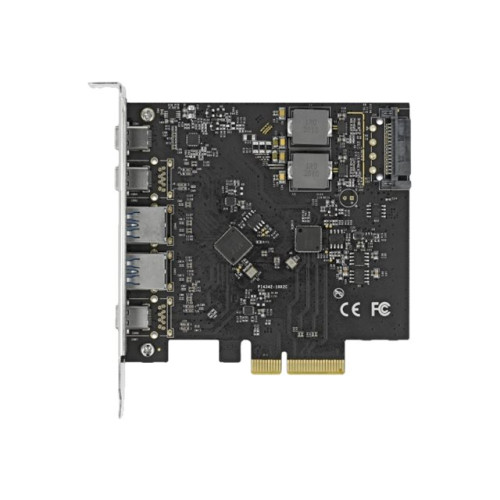 DeLOCK Delock - USB-adapter - PCIe 3.0 x4 - USB-C 3.2 Gen 2 x 3 + USB 3.2 Gen 2 x 2