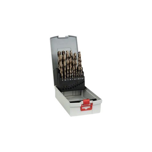 Bosch Group Bosch ProBox HSS-Co, DIN 338 - borrsats - för metall - 25 delar