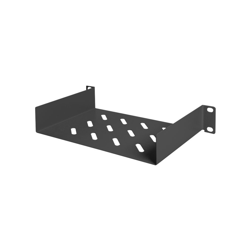 Produktbild för Digitus DN-10-TRAY-1-B - hylla för rack - 1U