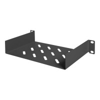 Produktbild för Digitus DN-10-TRAY-1-B - hylla för rack - 1U