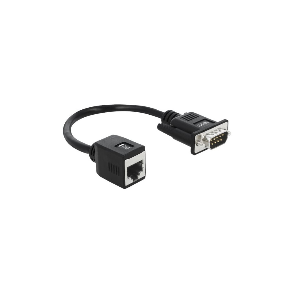 Produktbild för Delock - seriell adapter - DB-9 till RJ-45 - 20 cm