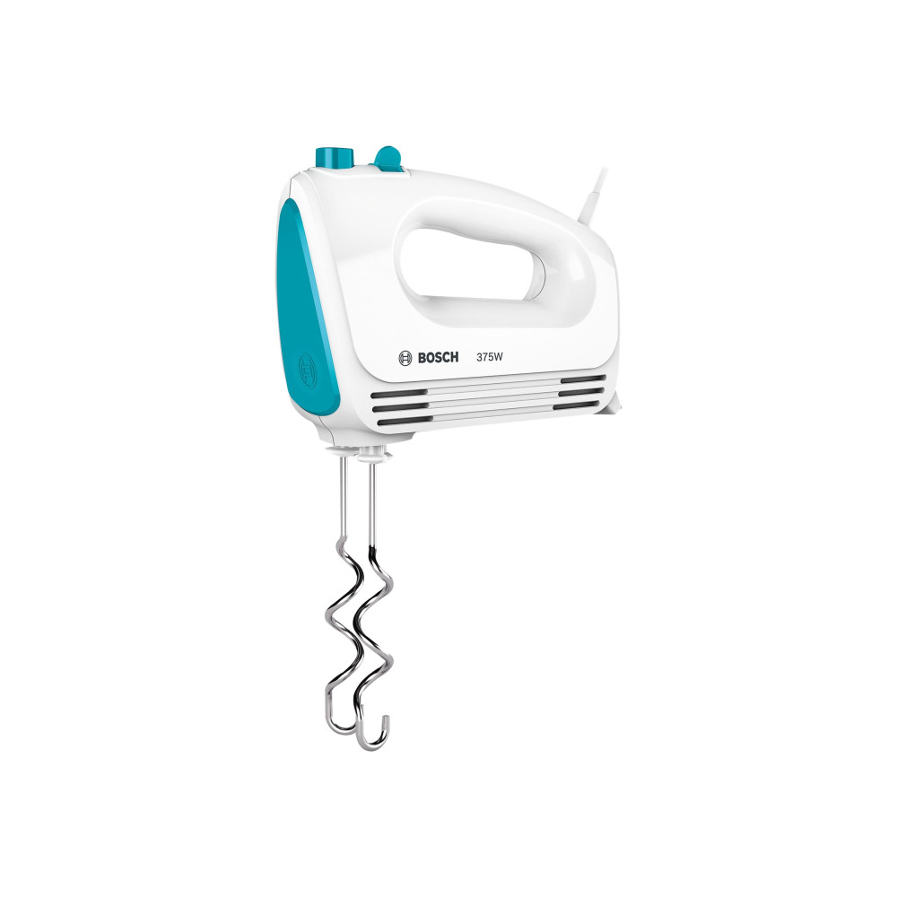 Produktbild för Bosch CleverMixx MFQ2210D - handmixer - vit/dynamisk blå
