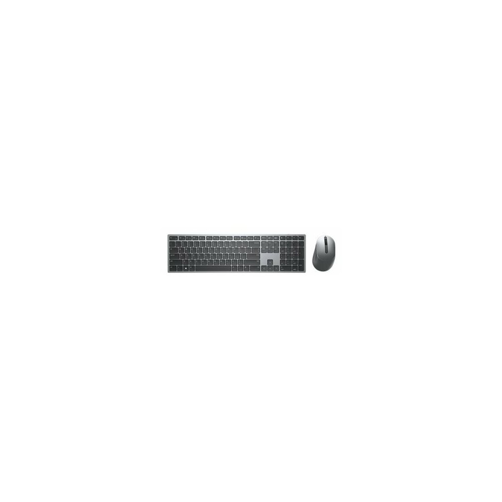 Produktbild för Dell Pro Plus Keyboard and Mouse KM7321W - sats med tangentbord och mus - QWERTZ - tysk - Titan gray Inmatningsenhet