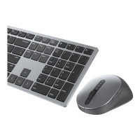 Produktbild för Dell Pro Plus Keyboard and Mouse KM7321W - sats med tangentbord och mus - QWERTZ - tysk - Titan gray Inmatningsenhet