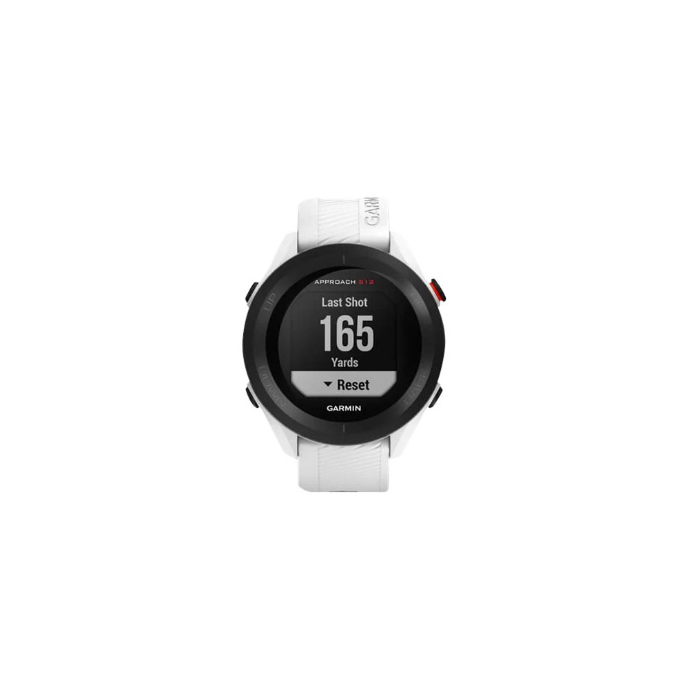 Produktbild för Garmin Approach S12 - vit - sportklocka med rem - 125 MB