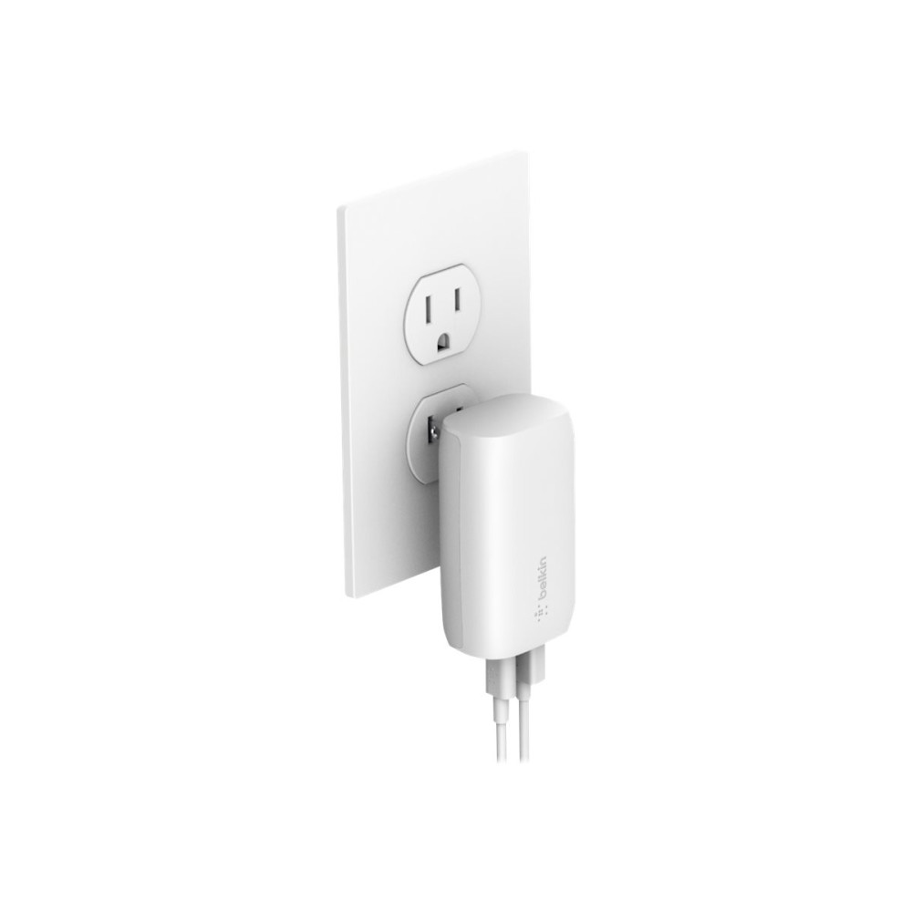 Produktbild för Belkin BoostCharge strömadapter - USB, USB-C - 37 watt