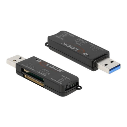 DeLOCK kortläsare - USB 3.2 Gen 1 - Osorterat