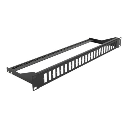 DeLOCK Delock kopplingspanel (tom) - 1U - 19"